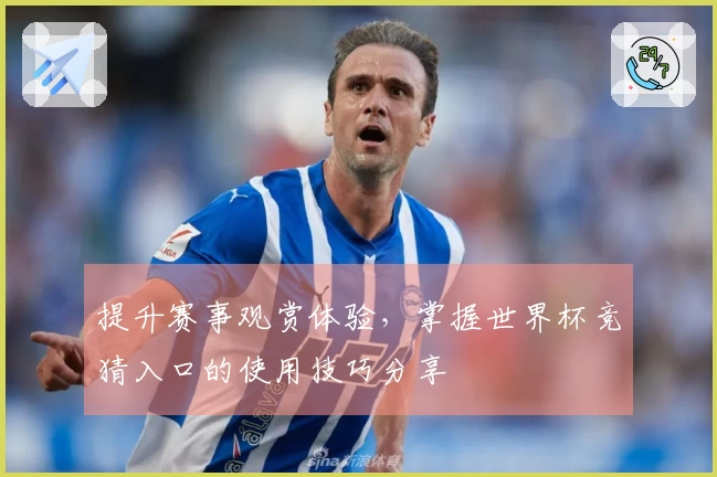 提升赛事观赏体验，掌握世界杯竞猜入口的使用技巧分享
